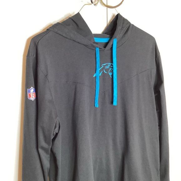 Nike | Tops | Mensnike Black Carolina Panthers Sideline Pop Performance  Pullover Long Sleeve | Poshmark
